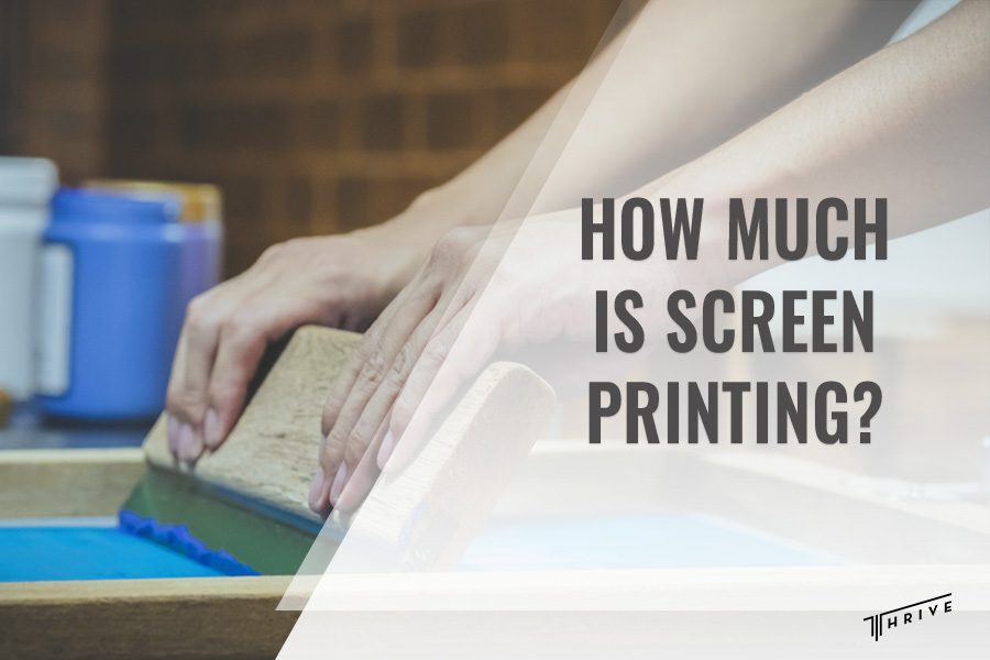 How much is screen printing