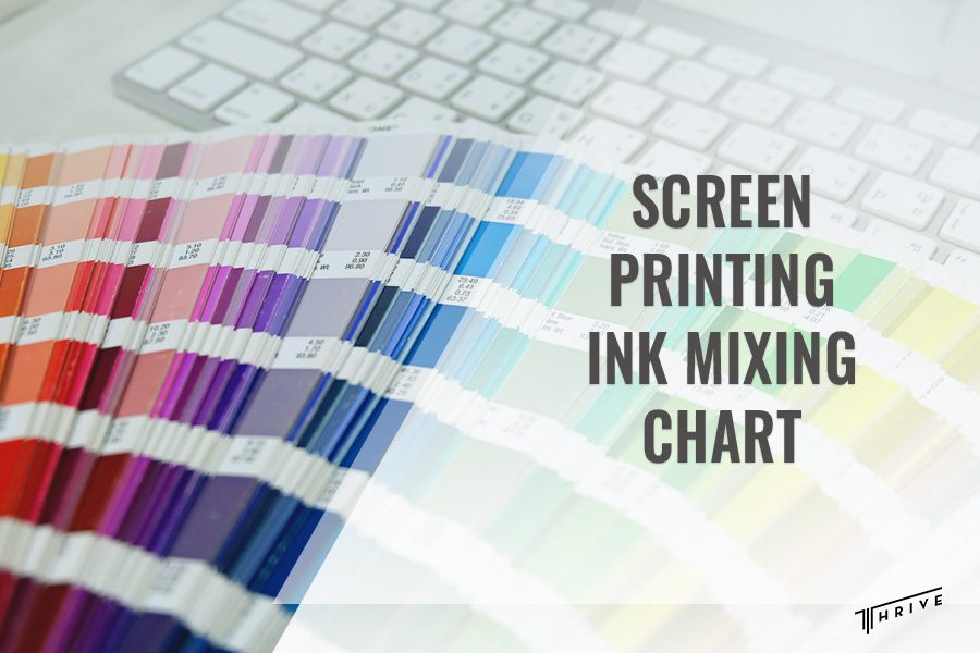 Screen Printing Ink Mixing Chart