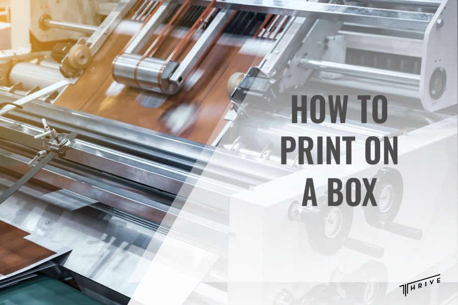 How to Print on a Box