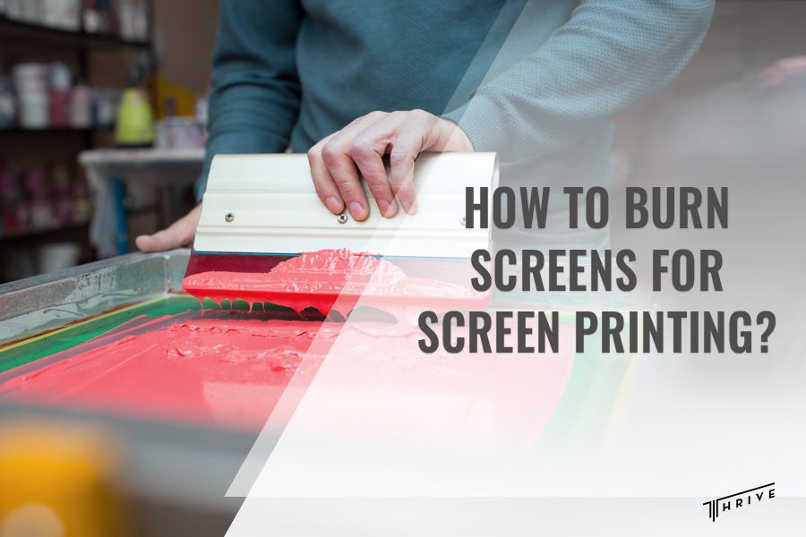 How to Burn Screens for Screen Printing