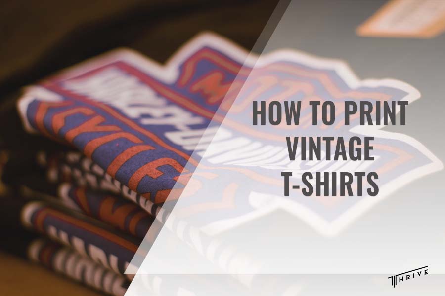 How to Print Vintage T-Shirts