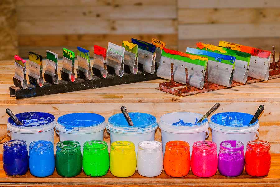 How to Store Screen Printing Inks
