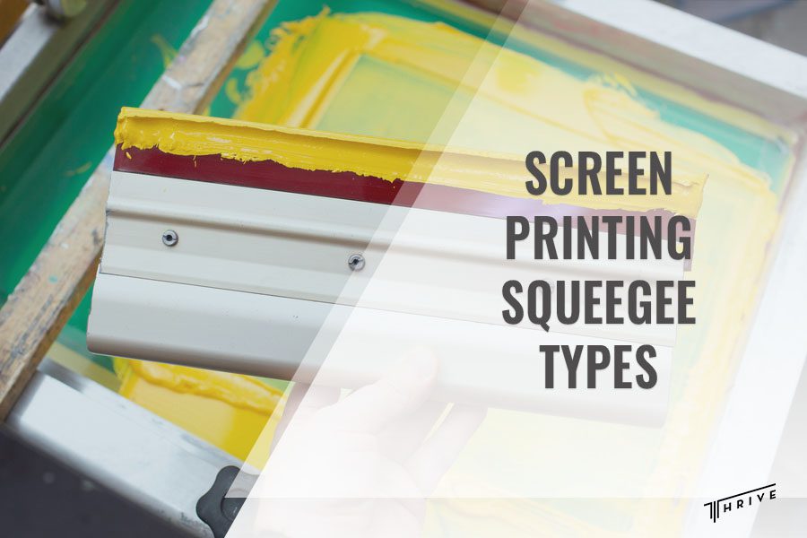 Screen Printing Squeegee Types