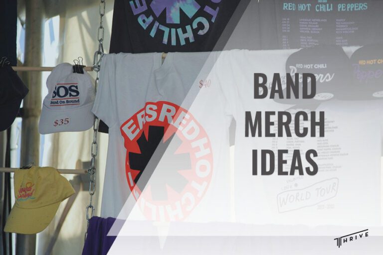 Band Merch Ideas Get Inspired and Boost Your Sales