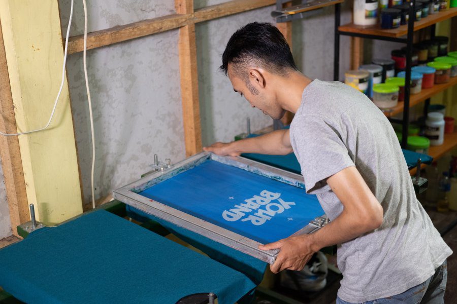 Screen Printing for Custom Merch